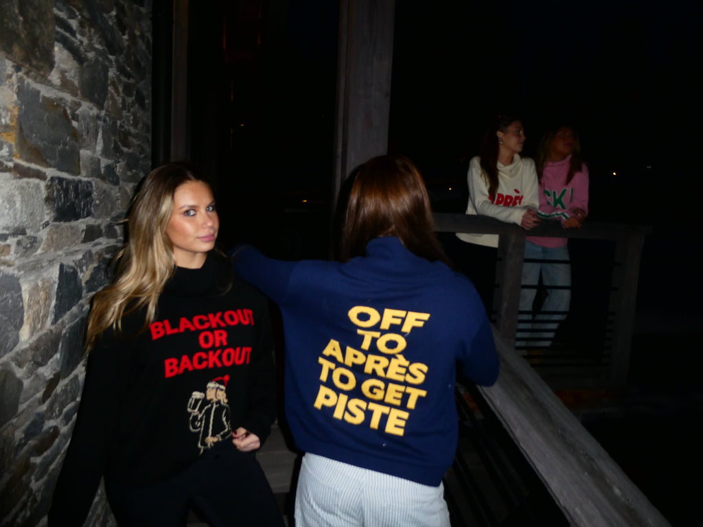 'GET PISTE' Knit