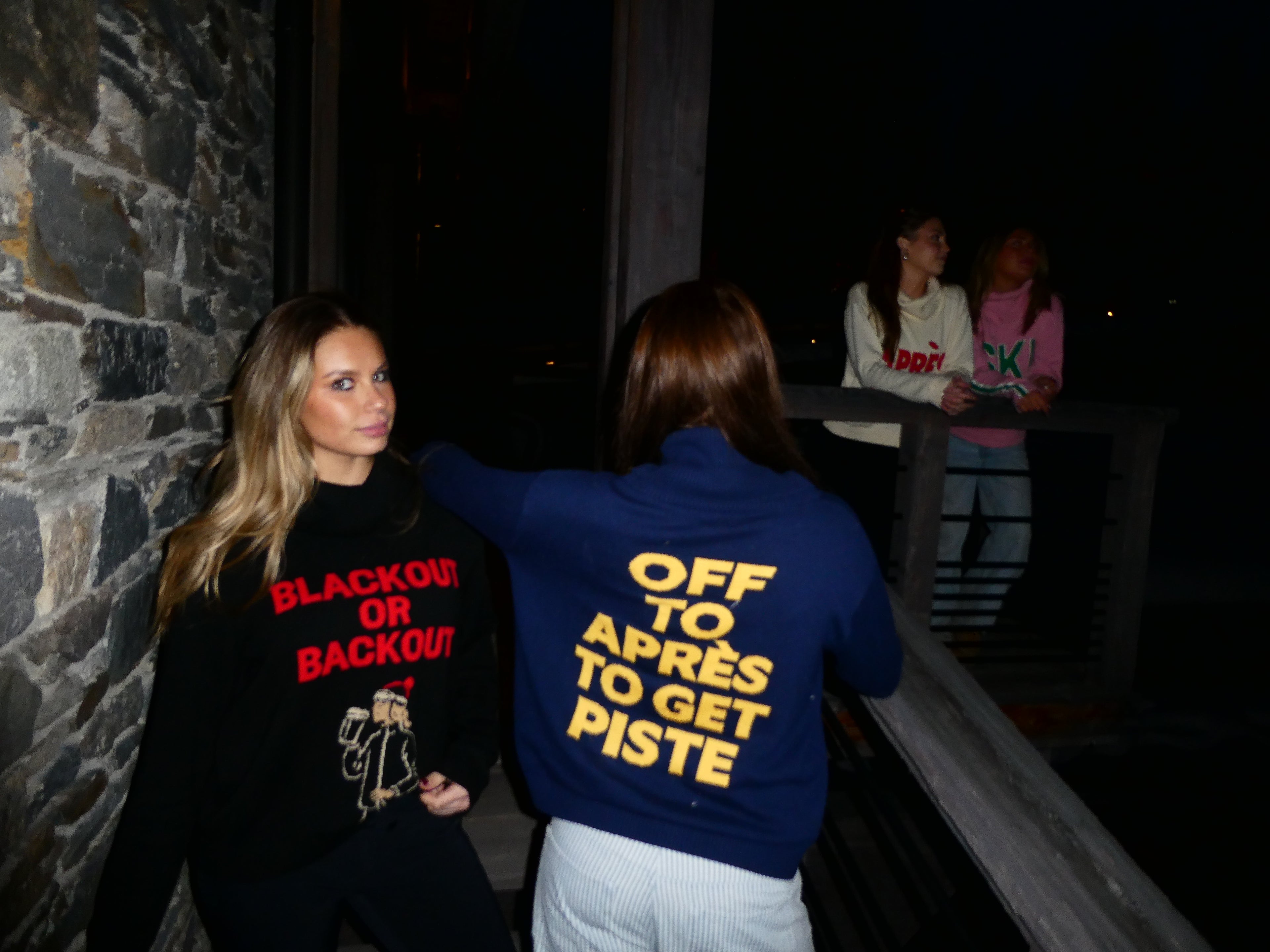 'GET PISTE' Knit